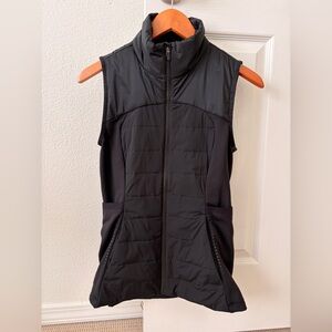 Lululemon Athletica Black Quilted Vest down for it all 6